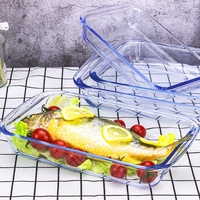 Ensemble de moules à pâtisserie en verre antiadhésif de style nordique de haute qualité, produit chaud