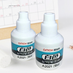 18ml <span class=keywords><strong>bianco</strong></span> bottiglia pennarello indelebile ricarica inchiostro <span class=keywords><strong>per</strong></span> scuola e ufficio tessuto scrittura materiale plastico medio <span class=keywords><strong>per</strong></span> <span class=keywords><strong>pennarelli</strong></span> bianchi - Product Image 3