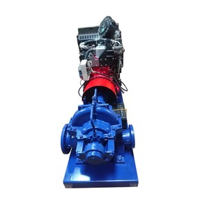Bomba de Agua Centrífuga de Doble Succión con Carcasa Dividida, Accionada por Motor, para Riego Agrícola, 200kw - Product Image 1
