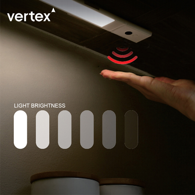 Battery Rechargeable Led Motion Sensor Cupboard Lighting Magnetic Corner Under Kitchen Cabinet Led Cupboard Light With Sensor