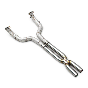 Tubo de Escape Personalizado para Maserati Gran Turismo/GT 4.2L/4.7L 2008-2023, Tubo Recto de Acero Inoxidable Boska con Tubo Intermedio en X - Product Image 1