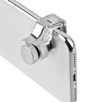 Controlador de Juegos Móviles R11 de Alta Calidad, Transparente, ABS+Metal, Compatible con IOS, Botones de Disparo L1/R1