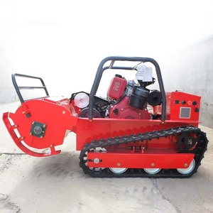 เครื่องตัดหญ้าแบบสายพานลำเลียงไร้คนขับ กำลัง 7.5 แรงม้า ได้รับการรับรองมาตรฐาน CE สำหรับงานอุตสาหกรรม เหมาะสำหรับพื้นที่ลาดชัน ทุ่งหญ้า และสวนผลไม้ - Product Image 1