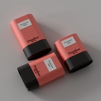 Contenant vide rotatif en plastique de 15g pour fond de teint solide – Emballage pour fond de teint compact