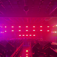 Lumière stroboscopique LED Lotus Professional 8+8 avec boîtier en aluminium et contrôle DMX512 pour scène, DJ, discothèque, bar, performance en studio