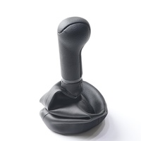 Cubierta de perilla de palanca de cambios Manual negra estilo coche cabeza de palanca de cambios para 2104 2105 2107 2121