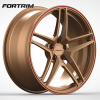 Jantes de voiture personnalisées forgées FORTRIM 5x112 5x114.3 5x120 17 18 19 20 21 22 pouces pour BMW E92 E90 E36 Mercedes