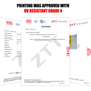 FMCSA 393.87 approuvé sérigraphie résistant aux UV grade 4 deux côtés imprimé sécurité surdimensionné/large charge signe avec crochet élastique - Product Image 6