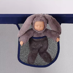 Parc de jeux pour enfants d'intérieur, petit terrain de basket-ball et de football avec barrière de protection, clôture renforcée pour bébé, aire de jeux pliable - Product Image 3