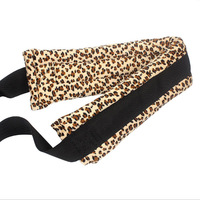 Balançoire de porte en polyester imprimé léopard SM jeu Bondage épandeur jambe ouverte jouets sexuels pour femmes produits pour adultes Couple Gear %