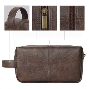 Trousse de Toilette Vintage Premium Imperméable pour Cosmétiques et Soins Personnels - Options en Gros Disponibles - Product Image 3
