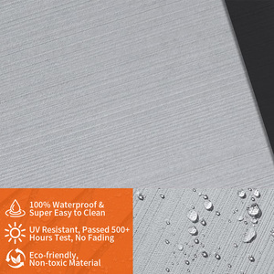 Vente en gros de tapis de <span class=keywords><strong>mousse</strong></span> de terrasse de bateau gris clair 120X240 EVA imperméable au design moderne facile à cliquer pour tapis de <span class=keywords><strong>piscine</strong></span> extérieur RV - Product Image 5