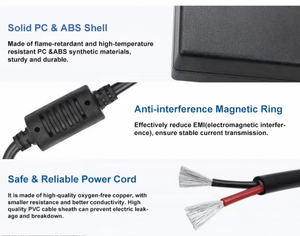 12V 2A AC DC Power Supply - Compatible with Camera LED Strip Light Switching Charger <strong>Plug</strong> - Product Image 6