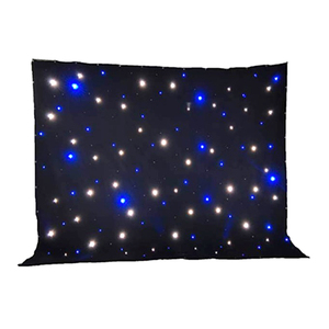 Draperie strava à LED, tissu avec ciel étoilé - Product Image 1