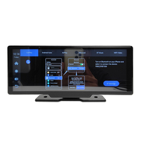 Écran tactile sans fil H105F de 10,26 pouces, Allwinner F133 DVR, écran Carplay, fonction Android Auto pour une utilisation mobile en voiture