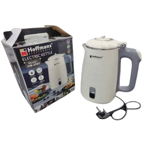 Hervidor Eléctrico Hoffmans HM-2562 de 2L, Enchufe Europeo, 2000W, Hervidor de Agua de Acero Inoxidable de Lujo, Seguro, para Venta en África - Product Image 1