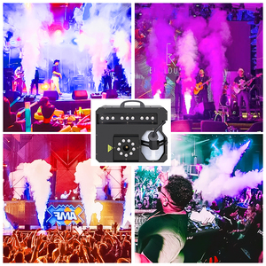 Shtx 3000W cột không khí khói máy cho giới tính tiết lộ giai đoạn Đảng 1500W dọc máy bay phản lực sương mù Máy DMX RGB LED - Product Image 4