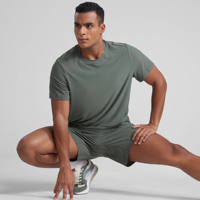 T-shirts de sport pour hommes personnalisés, 90 % polyester, 10 % élasthanne, séchage rapide, respirants, extensibles, anti-transpiration, pour la course à pied et la gym
