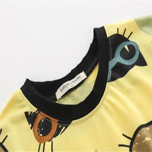 Vêtements de boutique pour enfants en gros, hauts pour garçons de 4 ans, t-shirts en coton mignons provenant d'un fournisseur chinois - Product Image 2