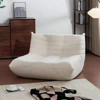 Canapé Caterpillar sans cadre 2 places, compressé sous vide, style nordique, pour balcon et salon, vente en gros par conteneur complet