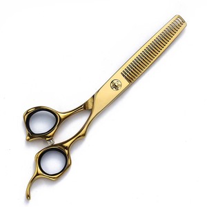 Professional Hairdressing Scissors Set Flat Shears Thinning Shears Salon Grade Hair Styling Tools Metal Durability - Product Image 3