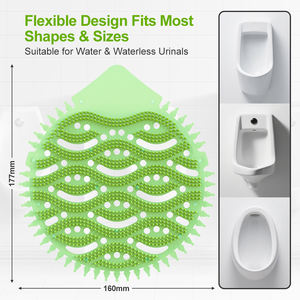 SAIGE Long Last Scented Custom Printed <span class=keywords><strong>Urinal</strong></span> Bildschirme Deodorant Panta llas Urinarias für Toilette Orange <span class=keywords><strong>Urinal</strong></span> <span class=keywords><strong>Screen</strong></span> Mat - Product Image 5