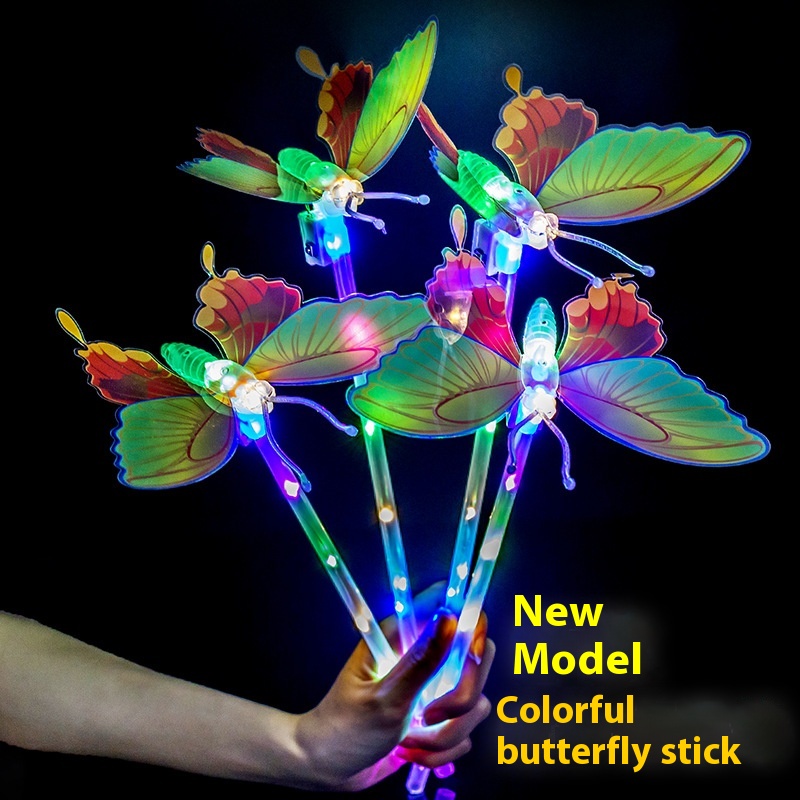 Wholesale Butterfly Light Sticks - Glowing Magic Wands