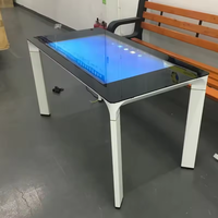 Table tactile interactive intelligente avec écran tactile IR, système Android, moniteur 43 pouces, SDK, kiosque de paiement