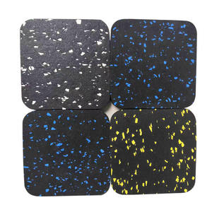 Foam Type Rubber Treadmill Mat Pads Anti-Vibration 4"X4"X0.8" Shock Absorbing Mats for Protect Floor Washer Dryer Air Compressor - Product Image 3