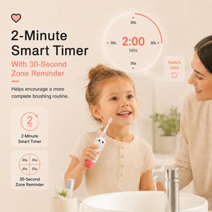 Luxsmile – <span class=keywords><strong>brosse</strong></span> <span class=keywords><strong>à</strong></span> dents <span class=keywords><strong>électrique</strong></span> intelligente pour enfants de 3 <span class=keywords><strong>à</strong></span> 12 <span class=keywords><strong>ans</strong></span>, avec dessin animé, étanche, rechargeable, pour enfants de 3 <span class=keywords><strong>à</strong></span> 12 <span class=keywords><strong>ans</strong></span> - Product Image 5