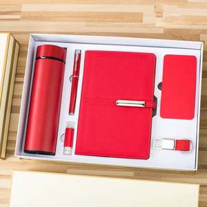 Set de Regalo de Cuaderno de Lujo Personalizado 2025, Caja de Regalo Premium, Taza de Vacío con Serigrafía, Bolígrafo, Llavero USB, Regalo de Graduación, Regalo Empresarial - Product Image 3