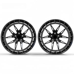 Jantes de voiture de course concaves en chrome argenté forgé 5X112 5X120 18 19 20 21 22 23 pouces compatibles avec <span class=keywords><strong>BMW</strong></span> M2 <span class=keywords><strong>M3</strong></span> E39 E46 <span class=keywords><strong>E92</strong></span> M4 M5 E34 - Product Image 5