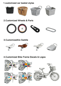 UNIQUEMENT B2B - Prix Abordable - Vélo Bleu et Rouge pour Enfants de 2 à 10 Ans (12-14-16 Pouces) - Idéal comme Cadeau pour Garçon - Product Image 5