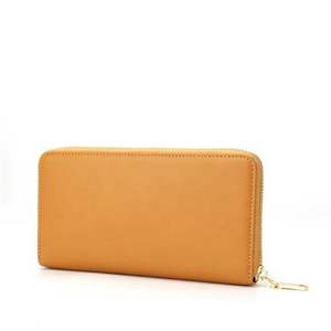 Горячая распродажа: женский длинный кошелек из искусственной кожи на молнии с ремешком для телефона - Product Image 1