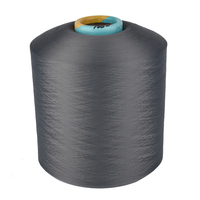 Fil texturé DTY 100% polyester, haute ténacité, teint, fantaisie, antibactérien, écologique, pour le tricot