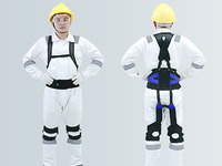 Ceinture de Soutien Exosquelette Passif Légère, Durable, Toutes Conditions Météo, Confortable, Équipement de Protection et de Sécurité, Assistance à la Flexion, AI EXO