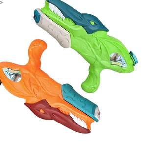 Dinosaurio agua Blaster juego <span class=keywords><strong>de</strong></span> disparos plástico dibujos animados <span class=keywords><strong>Dino</strong></span> alta presión dinosaurio agua Blaster Soaker pistola para niños - Product Image 2