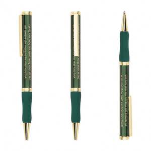 Bolígrafos de Metal con Agarre de Goma y Frases Inspiradoras, Multicolores, Personalizables, Regalo Promocional, Herramienta de Escritura, Venta al Por Mayor - Product Image 4