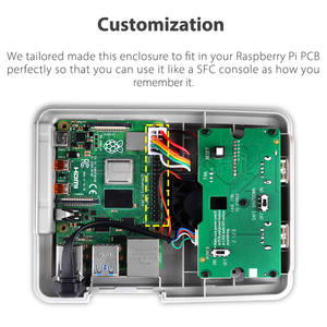 GeeekPi <strong>Raspberry</strong> <strong>Pi</strong> 4B SUPERPI CASE SFC Style Case with Cooling Fan for <strong>Raspberry</strong> <strong>Pi</strong> 4 <strong>Module</strong> B - Product Image 5