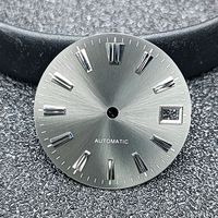 Cadran de montre mécanique à motif soleil de 285 mm, matériau non spécifié, origine Chine, compatible avec les mouvements automatiques NH36/NH35, logo personnalisé