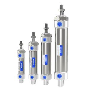 Mini Cilindro Neumático de Acero Inoxidable CM2B/CDM2B25*25/50/75/100/125/150/200/300Z, Pistón Neumático con Rodamiento, Núcleo de Motor - Product Image 1