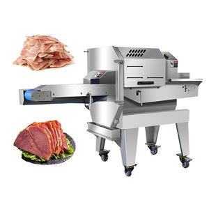 Rebanadora de Carne Comercial Inclinada, 220V, Automática, de Alta Capacidad, Más Segura y Fácil de Alimentar, para Rebanar Bloques de Carne Fresca, Cocida o Cruda - Product Image 5