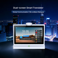 Dispositif de traduction linguistique YDH T10 à double écran de 10,1 pouces, écran tactile IPS, résolution 1920x1080, WiFi 2,4g/5g, voix AI