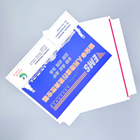 Sacs personnalisés pour documents de courrier d'affaires-Bandes faciles à déchirer et bandes adhésives incluses, assurance de haute qualité