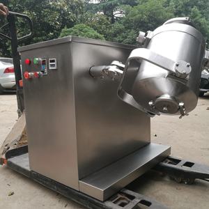 Mélangeur de poudre 3D industriel, agitateur en acier inoxydable SUS316L, contrôle automatique, capacité de séchage, 2,2 <span class=keywords><strong>kW</strong></span>, pour le traitement des produits alimentaires et chimiques - Product Image 3