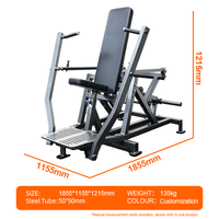 Presse pectorale à charge libre, équipement de gym commercial, entraînement de force, musculation, machine de fitness