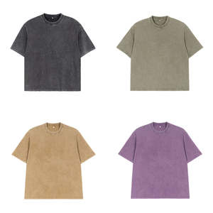 เสื้อยืดโอเวอร์ไซส์พิมพ์ลายสไตล์วินเทจ คอโอ ทรงหลวม แขนสั้น สำหรับผู้ชาย รับผลิตตามสั่ง ขายส่งราคาถูก - Product Image 4