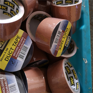 Cotton Cloth Fabric with PE Coated Silver <strong>Color</strong> <strong>Duct</strong> <strong>Tape</strong> 190mic 70mesh Heavy Duty Easy Cut Packing <strong>Tape</strong> - Product Image 6