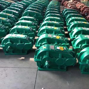 Réducteur à engrenages cylindriques à grande charge en stock usine pour bétonnière JZQ350 JZQ500 JZQ800 JZQ1000, sortie à axe unique à angle droit - Product Image 2
