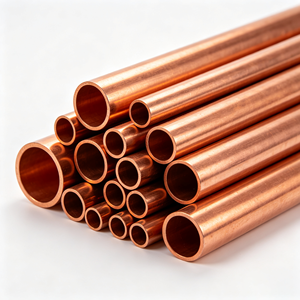 Tube en cuivre sans soudure T2 C11000 pur à 99,9 %, tuyau en cuivre dur pour la fabrication de composants métalliques industriels généraux - Product Image 1